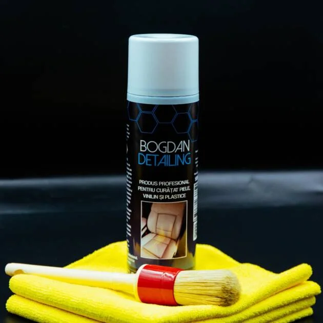 Kit de limpieza de cuero con pincel